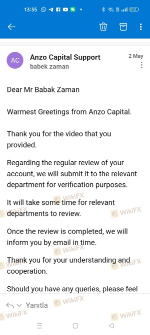  Anzo Capitaldont give my money even i uploaded evdocuments