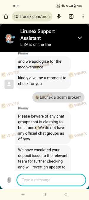 Potential Scam - Lirunex Forex Broker Scam Ever