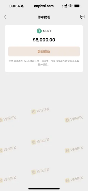 withdraw problems