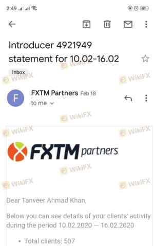 FXTM scam
