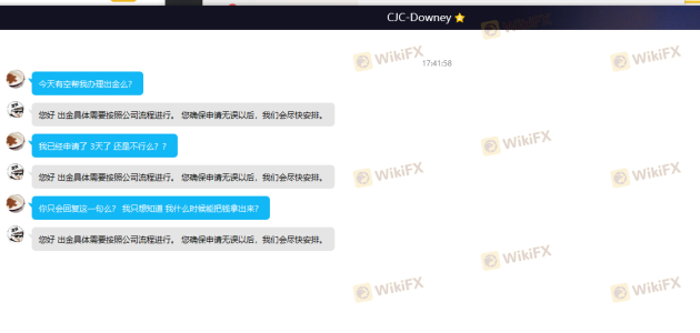 Gian lận CJC Markets không cho phép rút tiền !!!