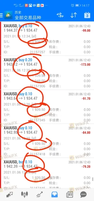 Severe slippage? Does the platform embezzle customers’ losses?