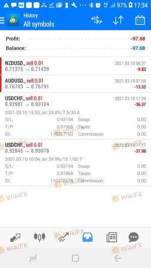 TP没到，但我的交易停止了