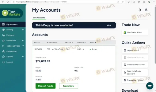 Sacrificherò il mio capitale per smascherare ThinkMarkets