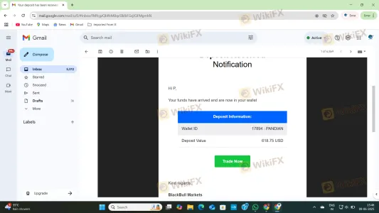Deposit Amount Stolen