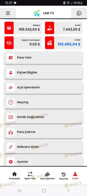 Promising to withdraw money for the requested amounts